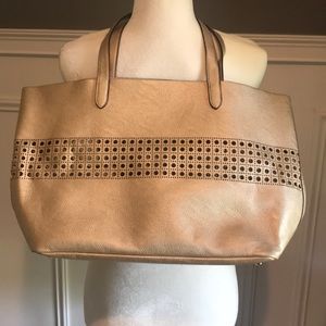Ralph Lauren Gold Tote Bag